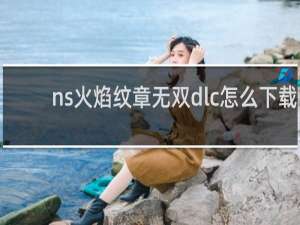 ns火焰纹章无双dlc怎么下载