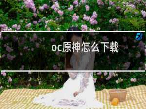 oc原神怎么下载