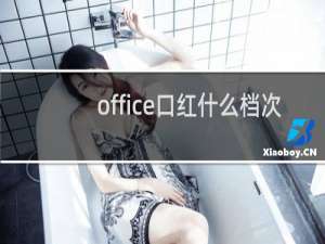 office口红什么档次