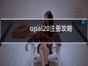 opal 注册攻略