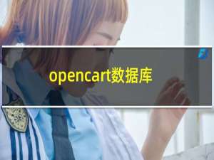opencart数据库