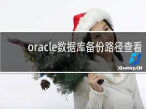 oracle数据库备份路径查看