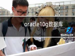 oracle10g数据库