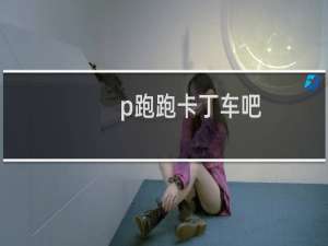 p跑跑卡丁车吧
