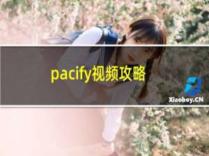 pacify视频攻略