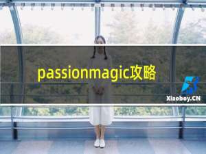 passionmagic攻略