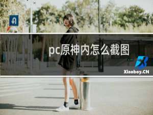 pc原神内怎么截图