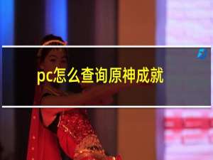 pc怎么查询原神成就