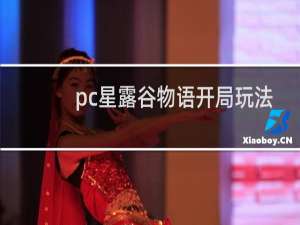 pc星露谷物语开局玩法