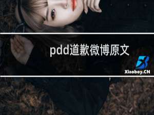 pdd道歉微博原文 已取得歌曲版权方的谅解什么梗