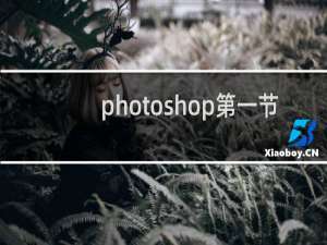 photoshop第一节