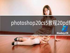 photoshop cs5教程 pdf