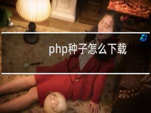 php种子怎么下载