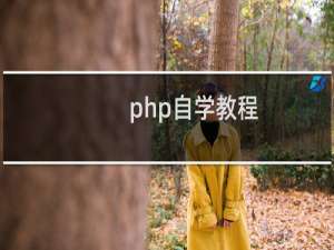 php自学教程