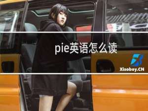 pie英语怎么读