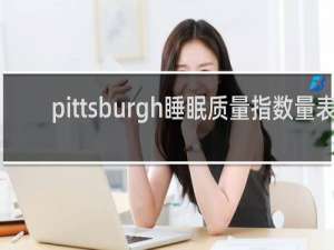 pittsburgh睡眠质量指数量表