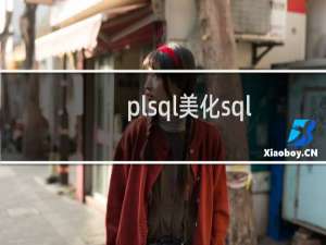 plsql美化sql