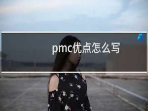 pmc优点怎么写
