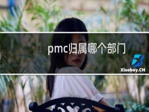 pmc归属哪个部门