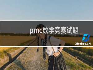 pmc数学竞赛试题
