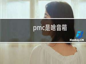 pmc是啥音箱