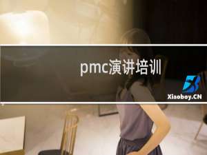 pmc演讲培训