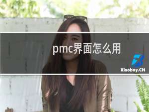 pmc界面怎么用