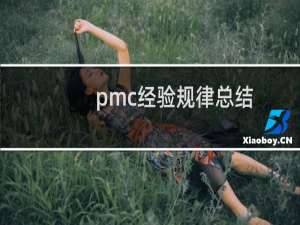 pmc经验规律总结