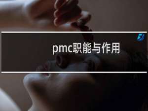 pmc职能与作用