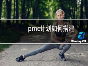 pmc计划如何搭建