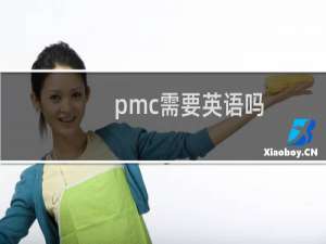 pmc需要英语吗