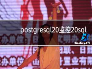 postgresql 监控 sql