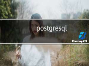 postgresql数据库安装后无法启动