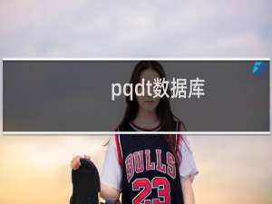 pqdt数据库