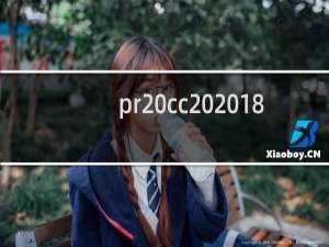 pr cc 2018怎么简单操作？