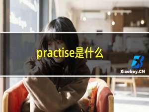 practise是什么意思英语