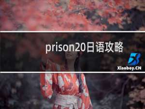 prison 日语攻略