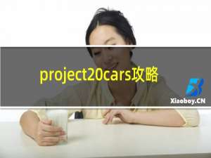 project cars攻略