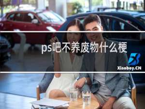 ps吧不养废物什么梗