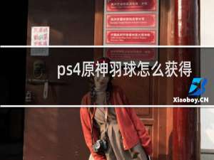 ps4原神羽球怎么获得