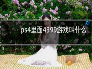 ps4里面4399游戏叫什么