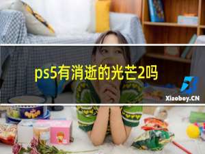 ps5有消逝的光芒2吗