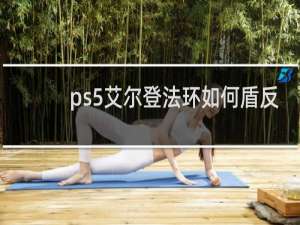 ps5艾尔登法环如何盾反