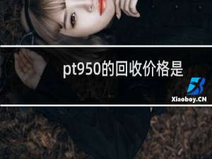 pt950的回收价格是多少