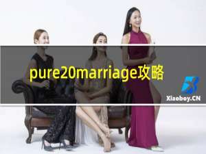 pure marriage攻略