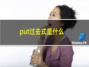 put过去式是什么（put过去式）