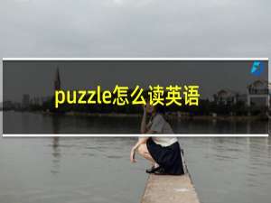 puzzle怎么读英语