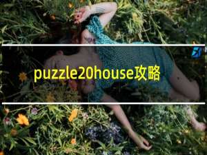 puzzle house攻略