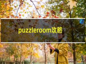 puzzleroom攻略