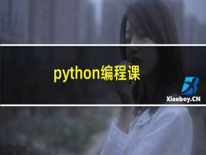 python编程课